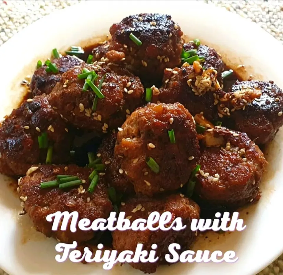 Meatballs with Teriyaki Sauce|Mikaela's Kitchenさん