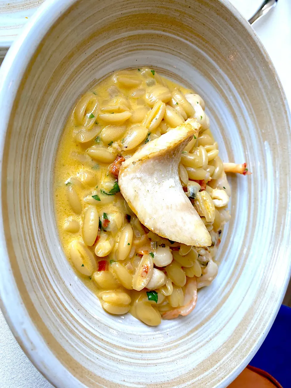 Mixed seafoods cavatellie pasta|skyblueさん