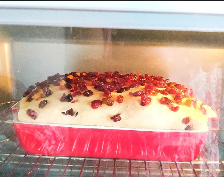 Snapdishの料理写真:Cranberry Raisin Bread|Harlina  (Malaysia)さん