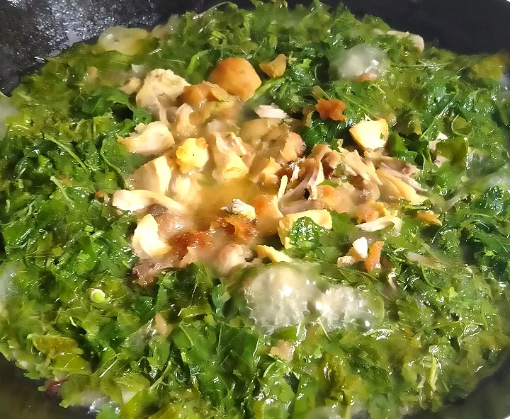 Tapioca Leaves with Chicken|Harlina  (Malaysia)さん