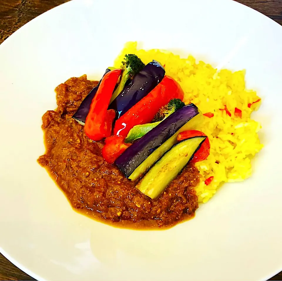 3種類のスパイスで夏野菜カレー|MMMさん