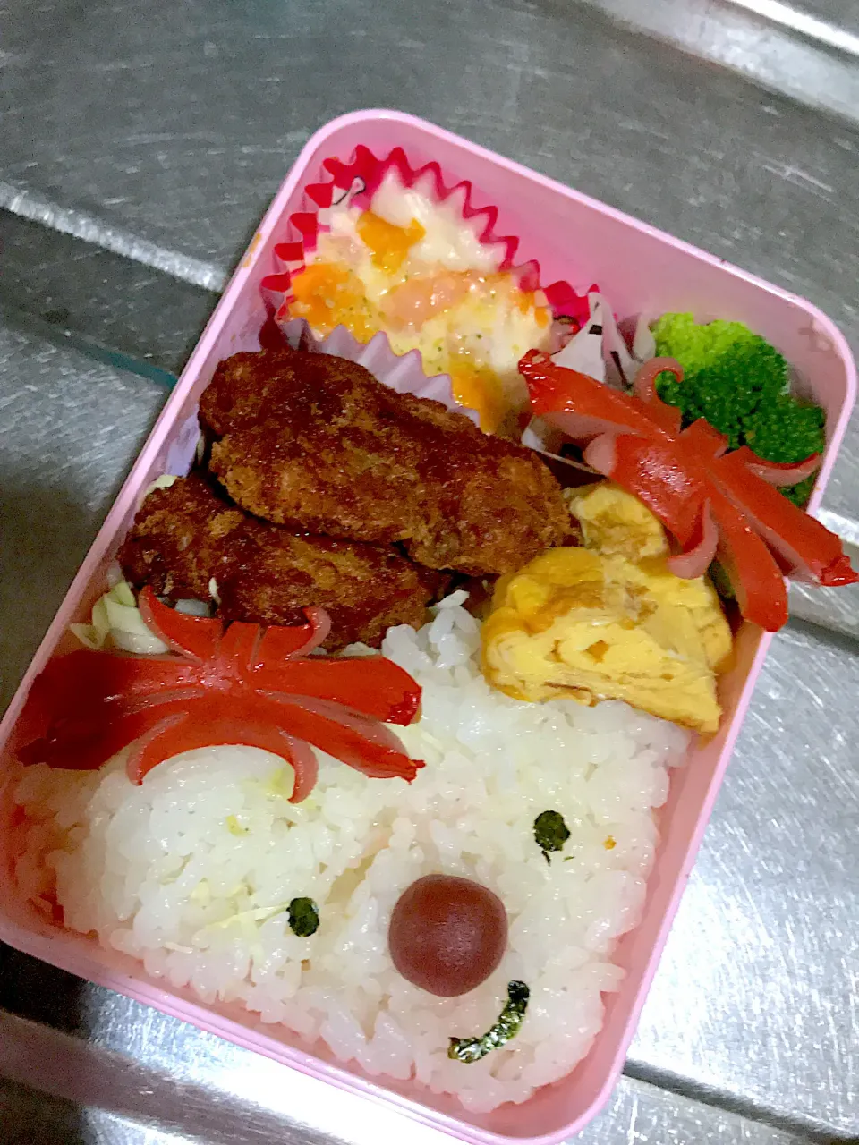 ヒレカツのお弁当♪|こーやさん