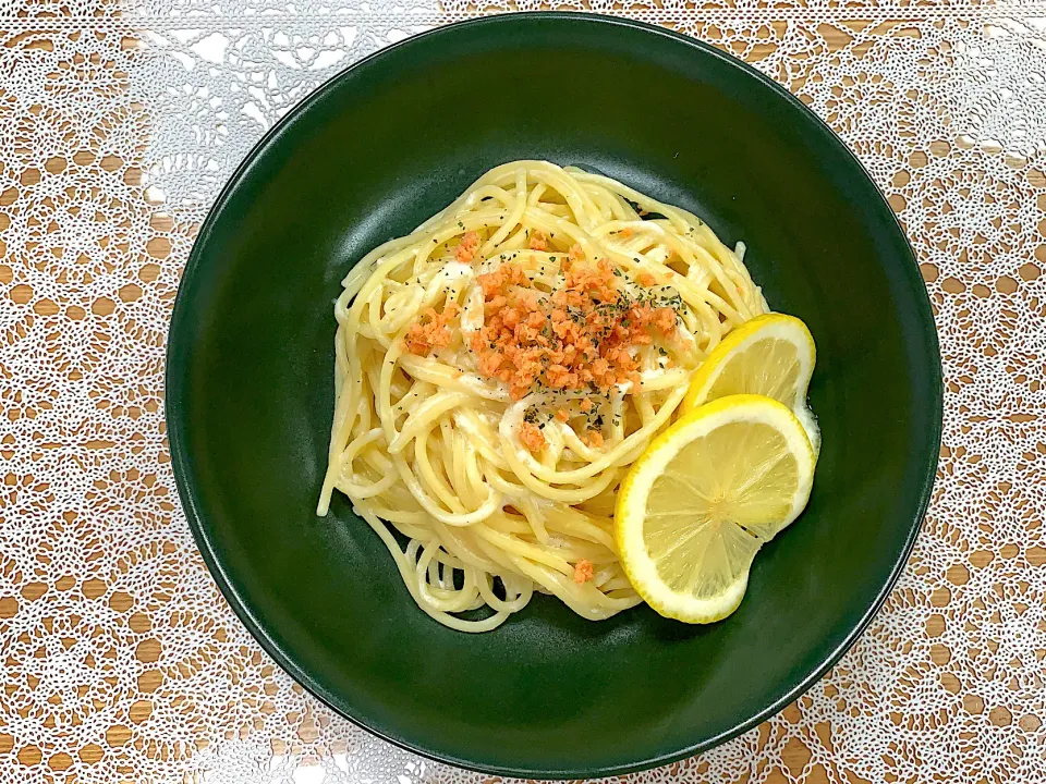 レモンのクリームパスタ🍋|あーちゃんさん