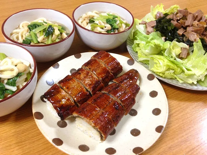 ✽鰻の棒寿司な夕飯✽|＊抹茶＊さん