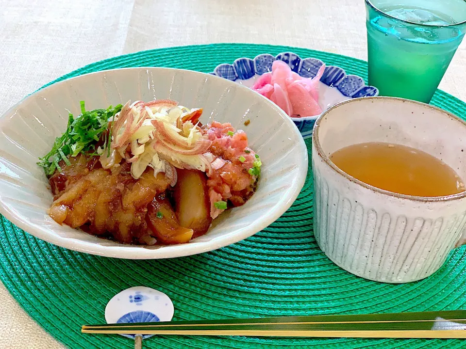 20200831-1 お昼ご飯は前日の残りのお刺身を漬けにした漬け丼🐟|Seikoさん