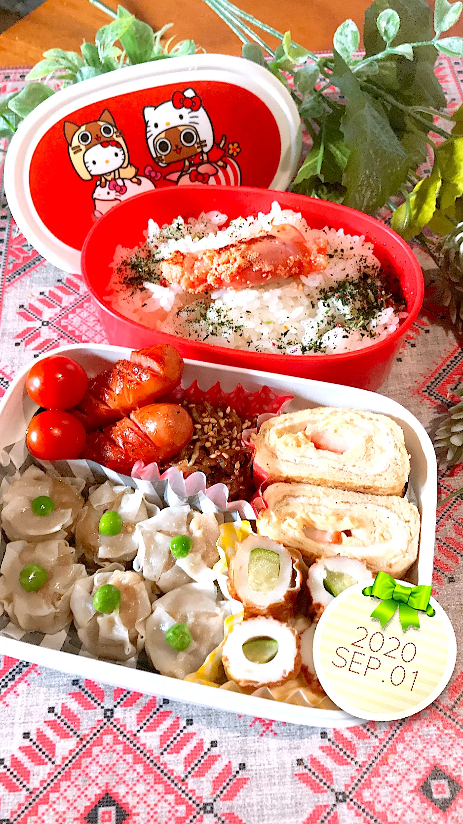 Snapdishの料理写真:🌺今日のお弁当🌺|🌼はなちゃん🌼さん