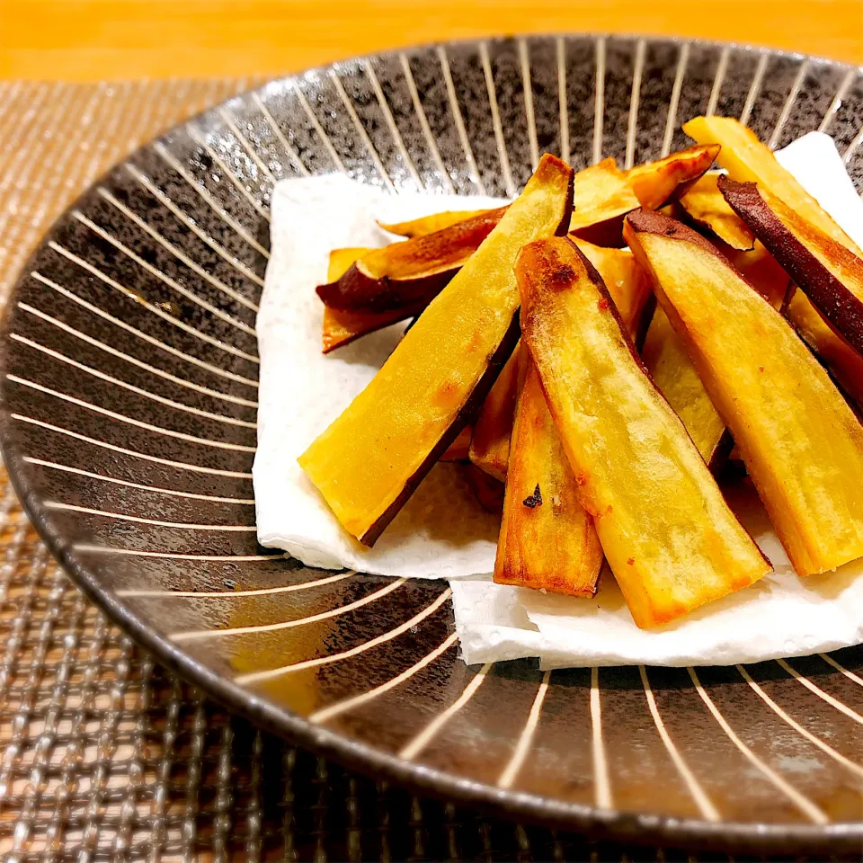 さつまいもの素揚げ|nanaさん