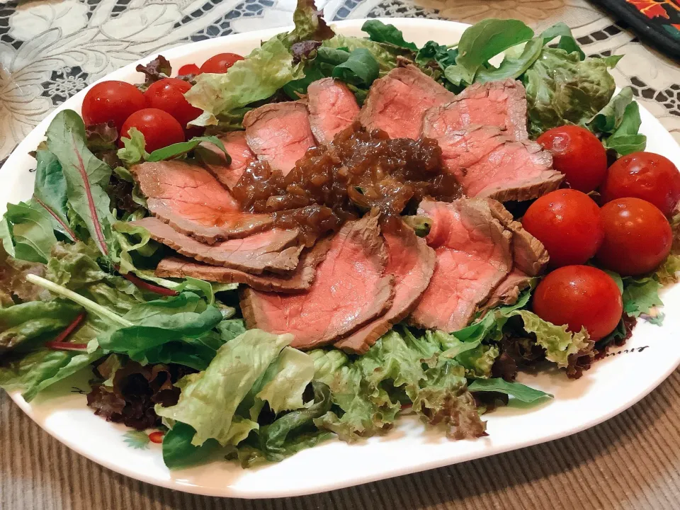 ローストビーフさんアゲイン😋|アライさんさん