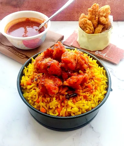 Rizo rice bowl-- KFC Arabia meals copycat|Noofs___さん