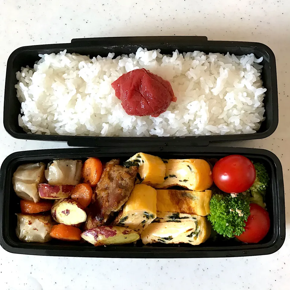 今日のダンナ様お弁当は猛暑対応😊日の丸弁当～🇯🇵|てるみさん