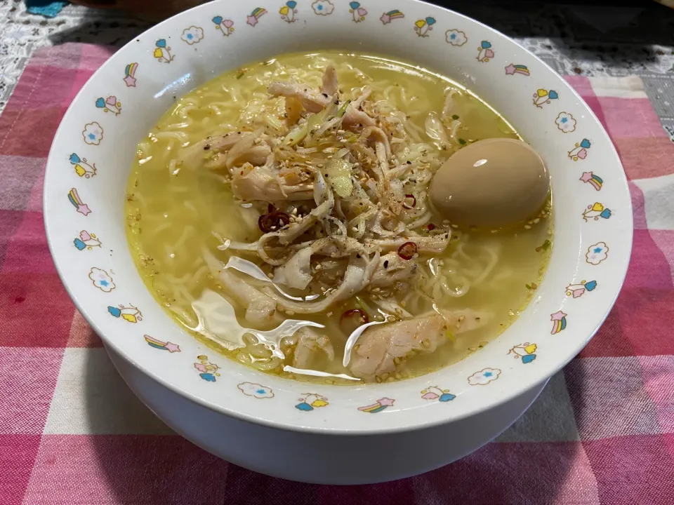 鶏塩ラーメン|ハルのただ飯さん