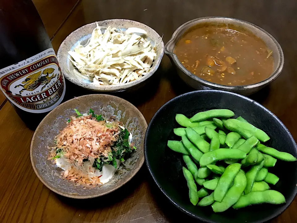 2020.9.2 夏野菜カレー🍻🍻🍻|ゆみずさん