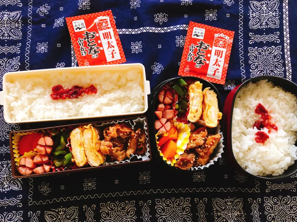 Snapdishの料理写真:2020/09/03(木) 夫弁当＆娘弁当🎵|kiyominさん