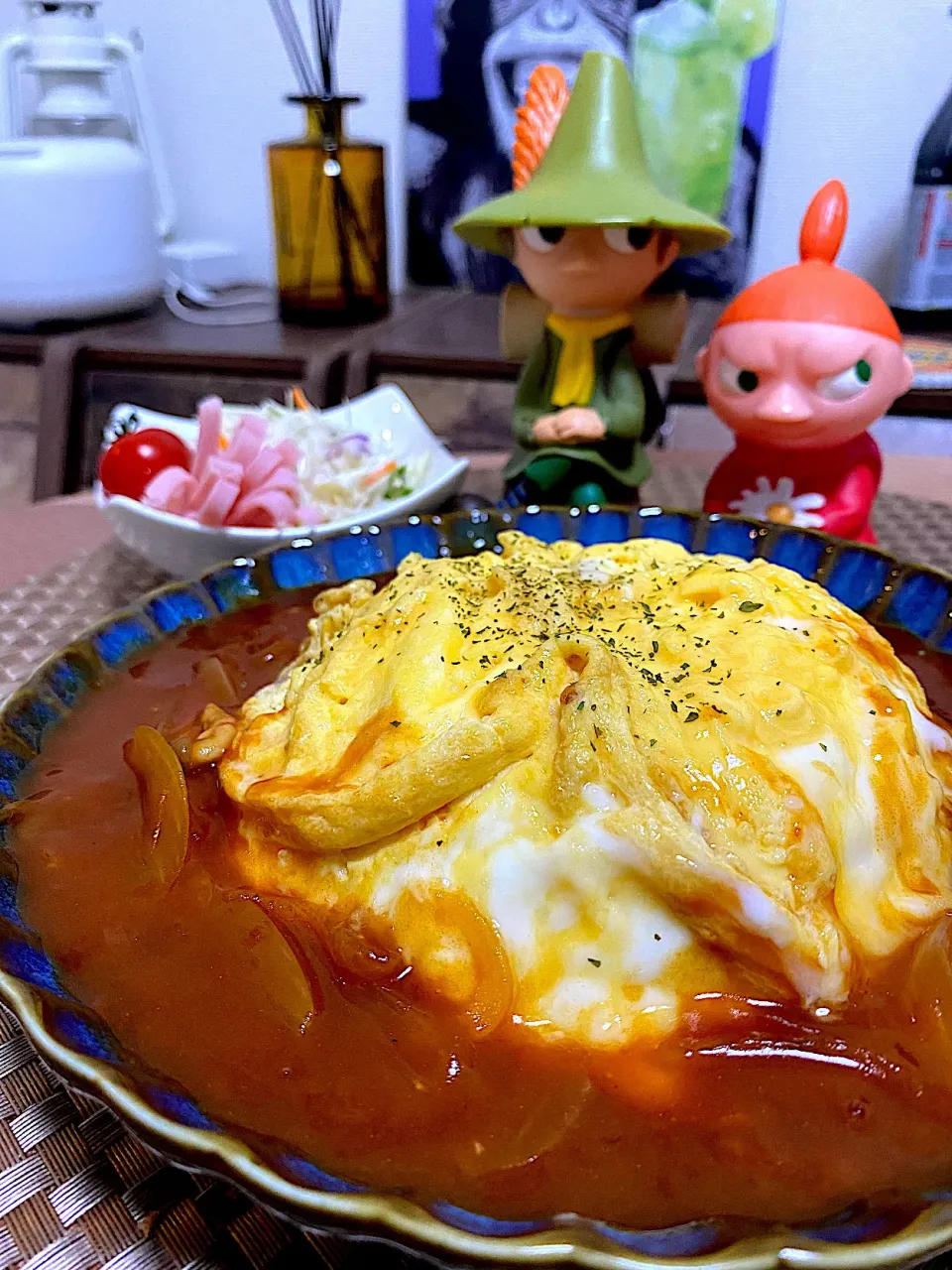 Snapdishの料理写真:オムハヤシ|ピノさん