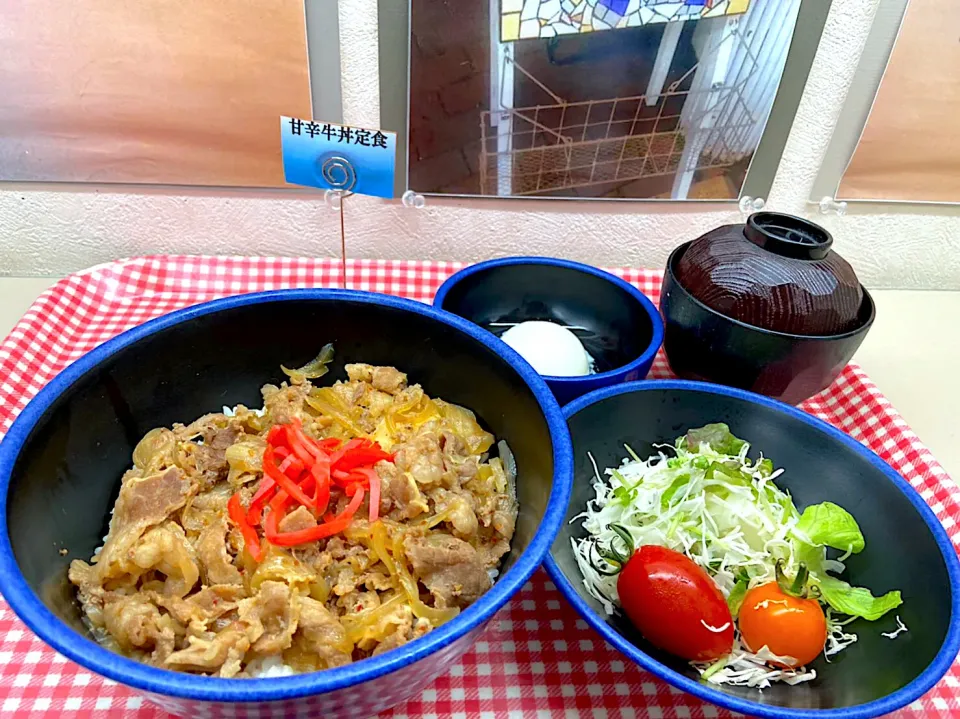 甘辛牛丼セット|nyama1さん