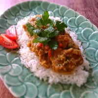 シーチキンでキーマカレー