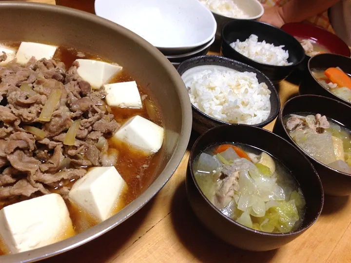 ✽肉豆腐な夕飯✽|＊抹茶＊さん