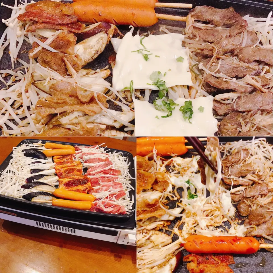 ホットプレートで作る簡単おかず^_^チーズで焼肉|ドルフの美味しい家庭料理さん