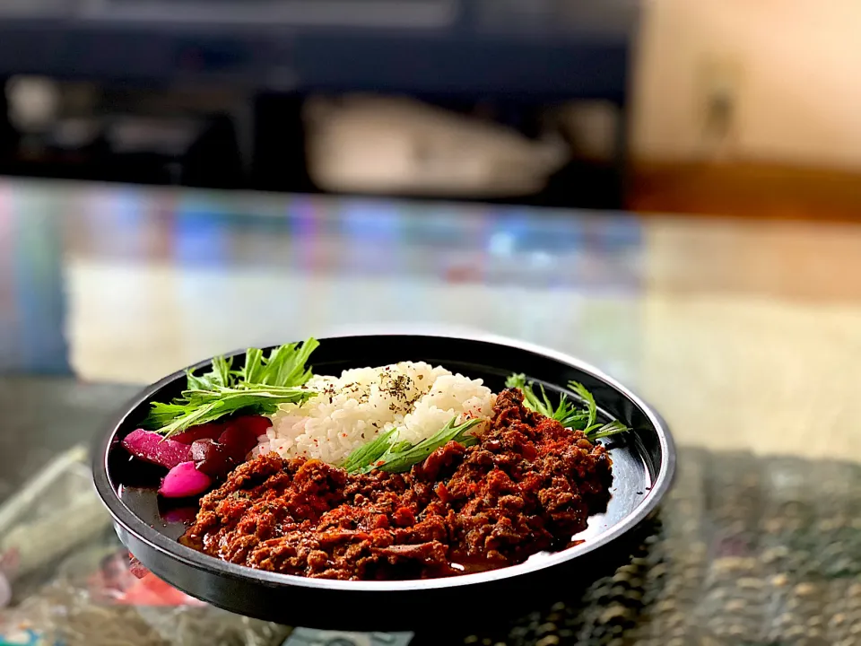 本日のキーマカレー🍛|kyoさん