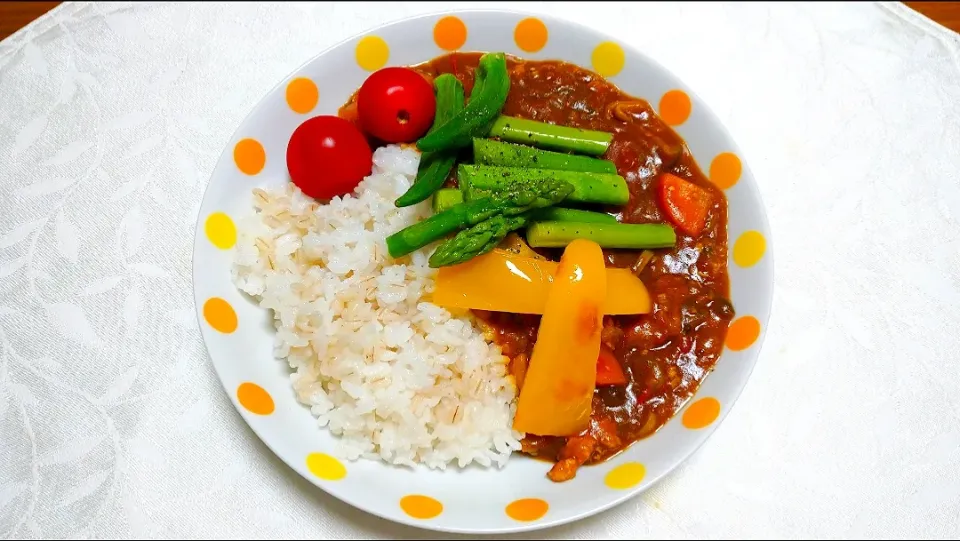 9/3の夕食🌃🍴
大豆のお肉入り野菜カレー|卯月さん