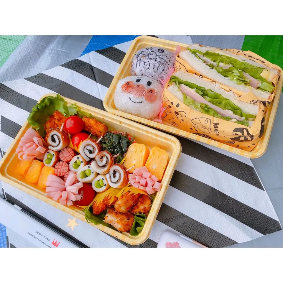 Snapdishの料理写真:お弁当🍱🍴|ちっちょんさん