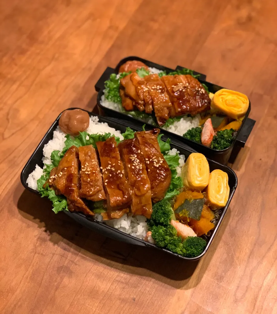 照り焼きチキン弁当|きりさゆさん