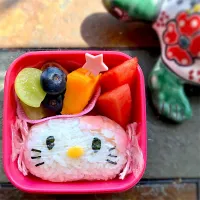 Snapdishの料理写真:ハローキティー弁当🍱|mogumogu1.11さん