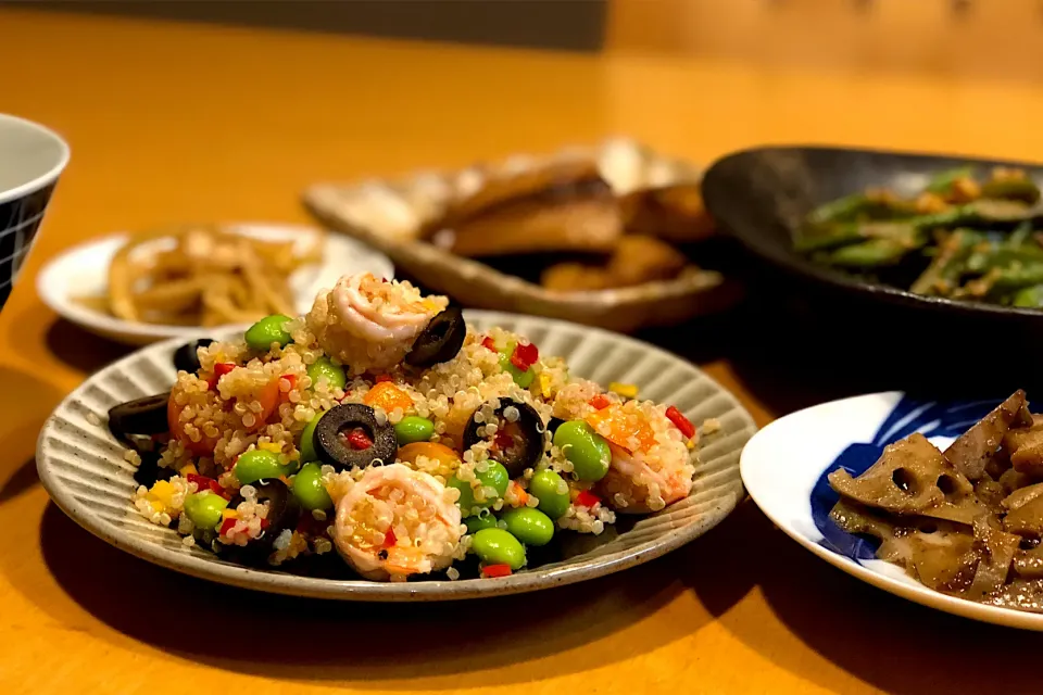 キヌアのサラダ|stone freeさん