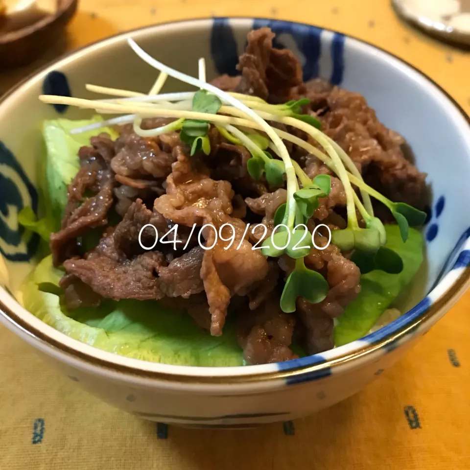 焼き肉丼|友さん