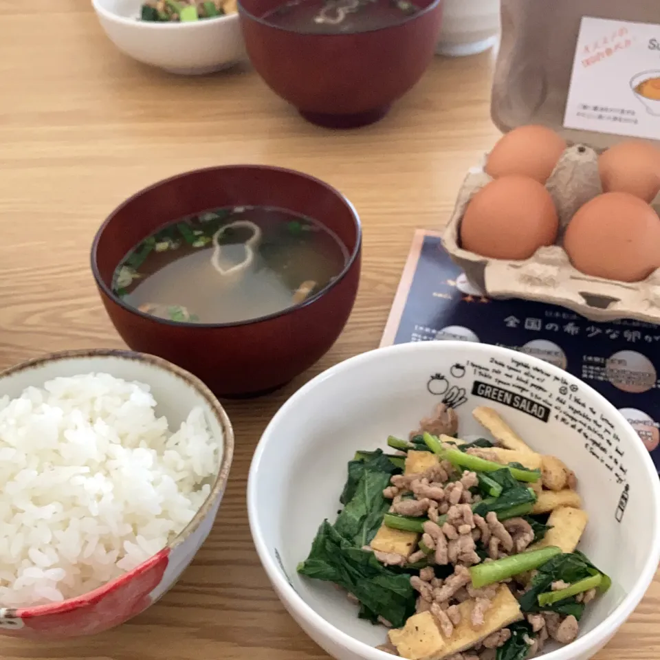 朝食|ツインうさぎさん