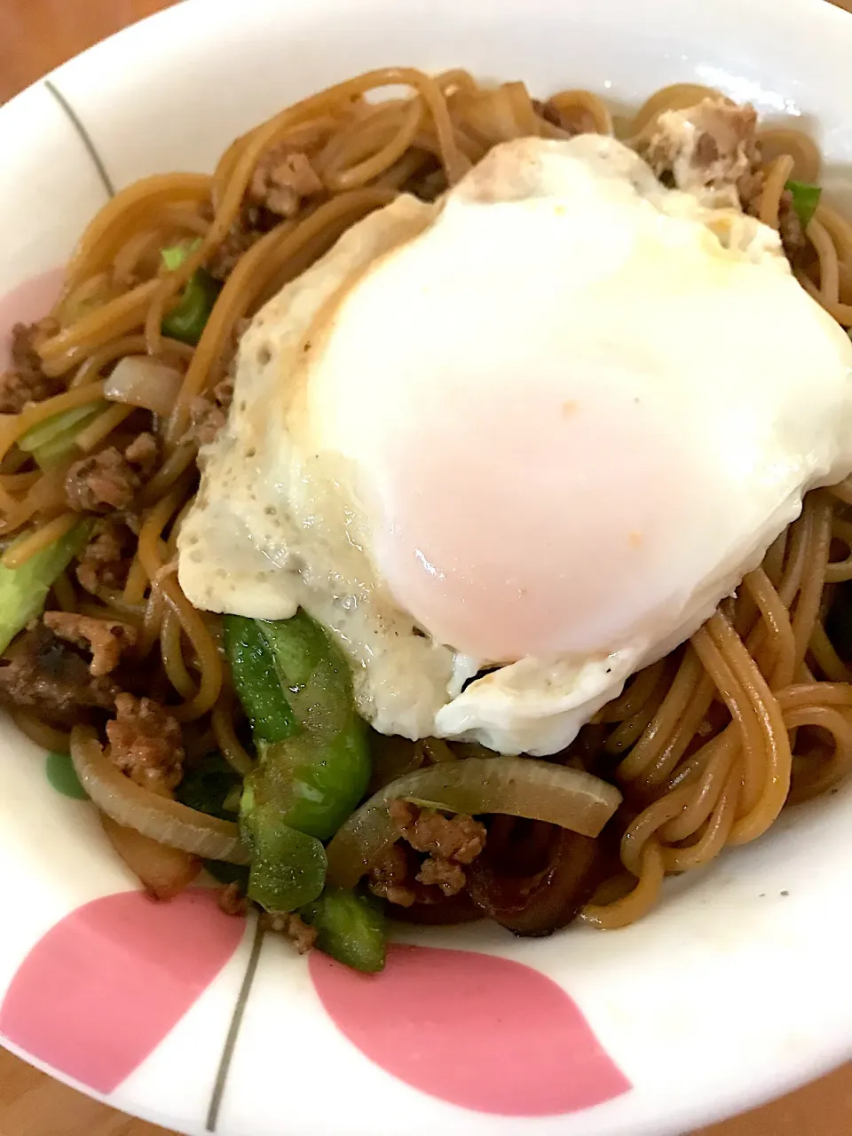 漢の焼きスパ　ソース味|土日ランチ当番のおっさんさん