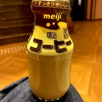 風呂上がりのコーヒー牛乳☕️🥛