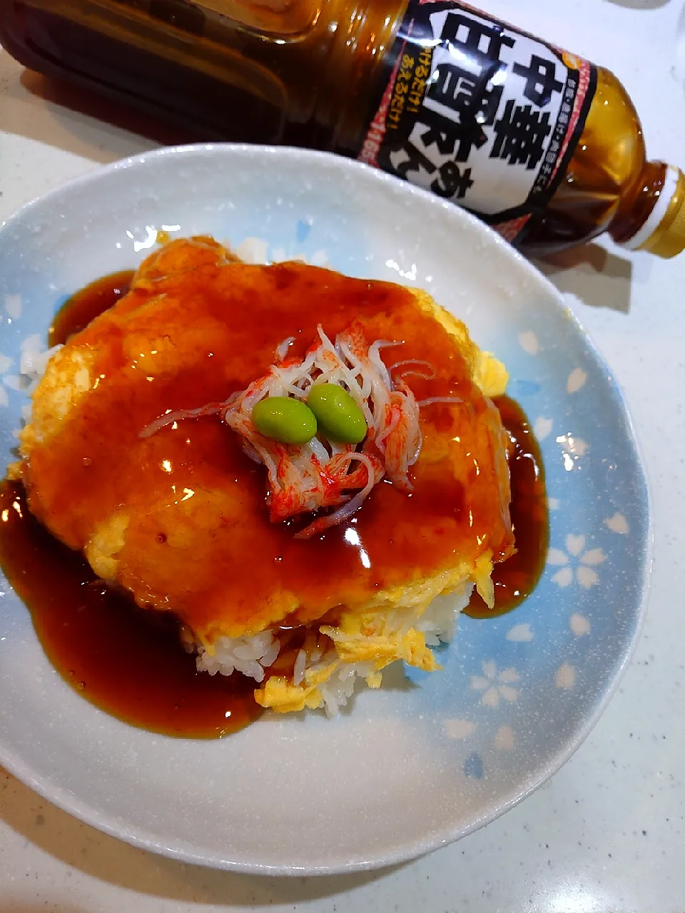 中華甘酢あんで簡単天津飯😋|みぽりん♪さん