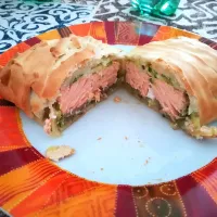 Snapdishの料理写真:Salmone in crosta di pane|Iettaさん