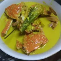 Snapdishの料理写真:ketam masak gulai cili api|niky amiraさん