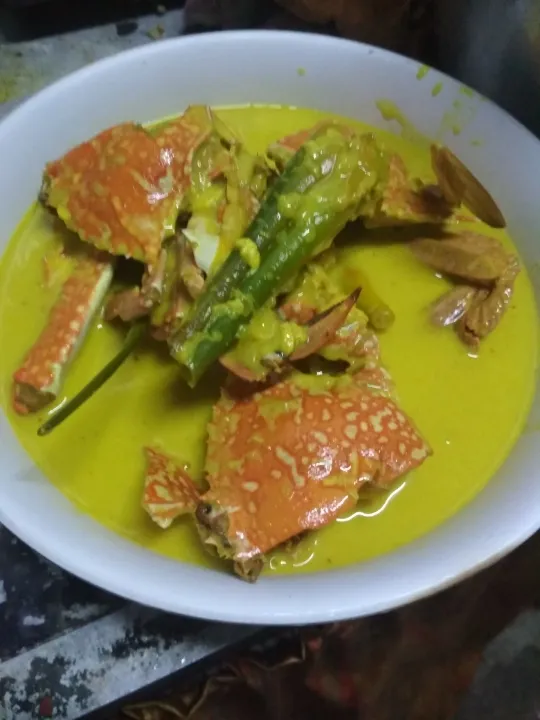 ketam masak gulai cili api|niky amiraさん