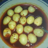 telur puyuh sambal|niky amiraさん