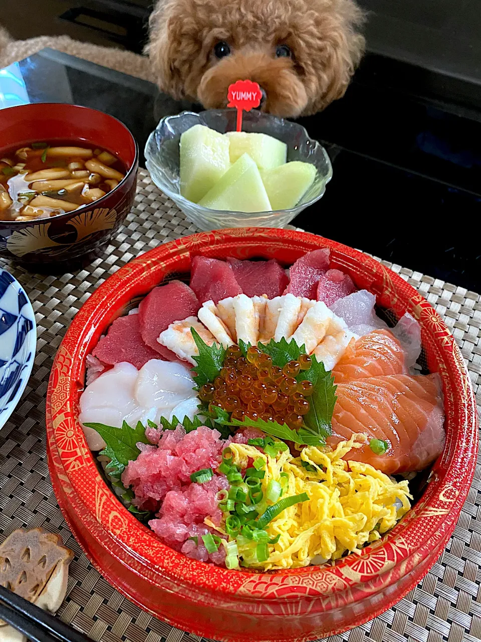 Snapdishの料理写真:海鮮丼😘🙏✨|ゆかりさん