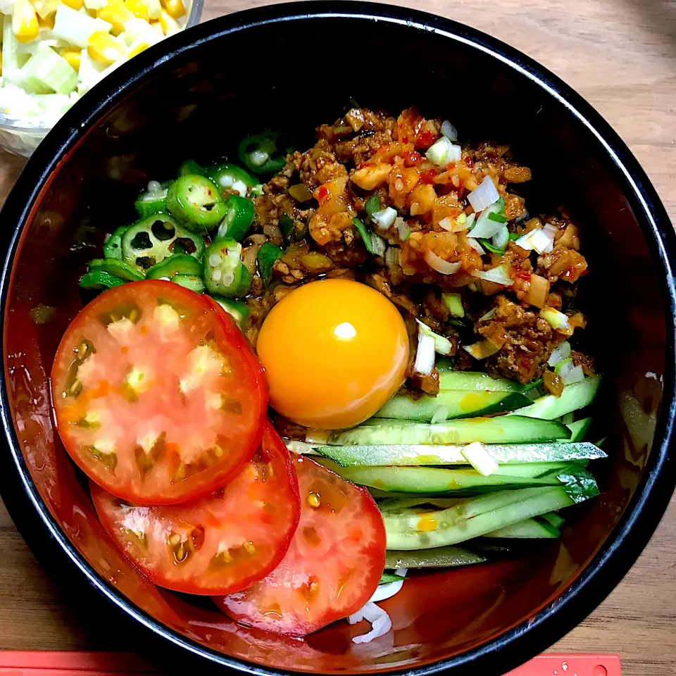 台湾まぜそば風そうめん|ももさん