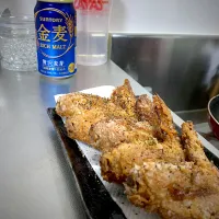 Snapdishの料理写真:手羽先唐揚げ🐓|ゆうさん