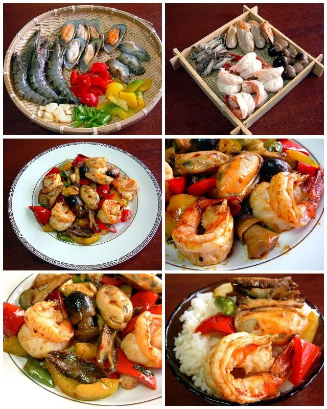 hot and spicy saute seafood|steven z.y.さん