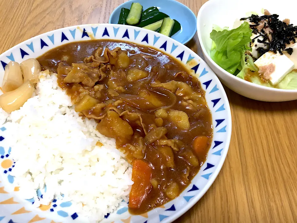 豚バラカレー🍛|さおりさん