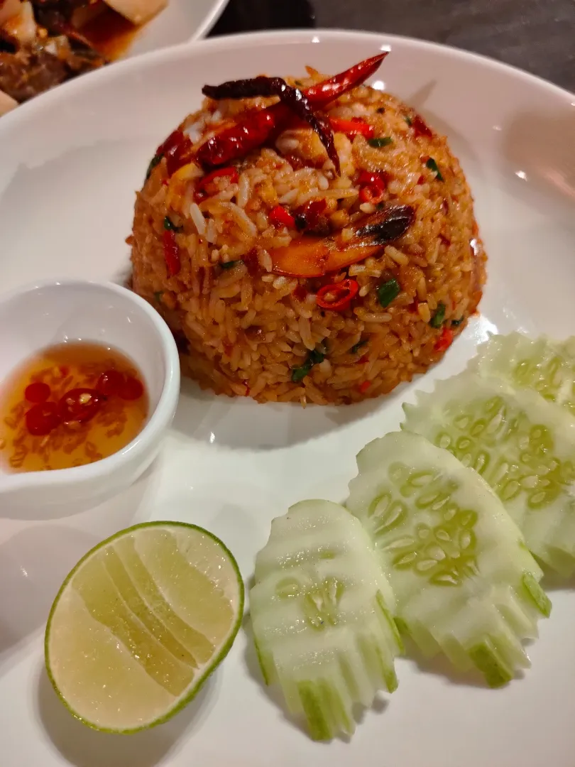 Tom Yum Kung Fried Rice.|katang23さん