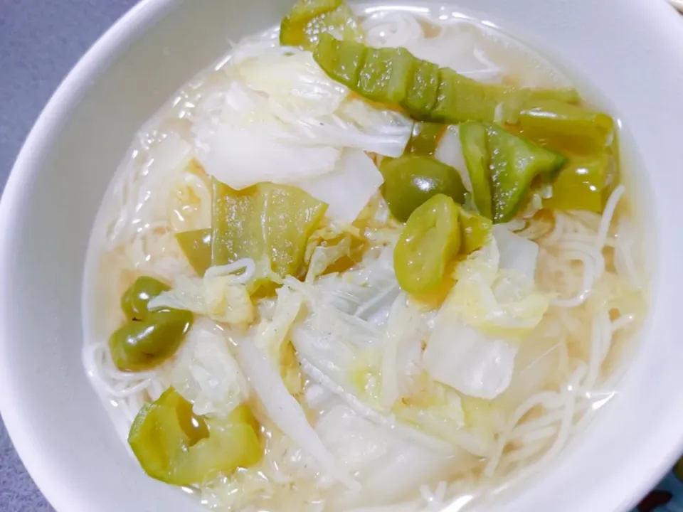 Snapdishの料理写真:野菜そうめん(薄味)|manaさん