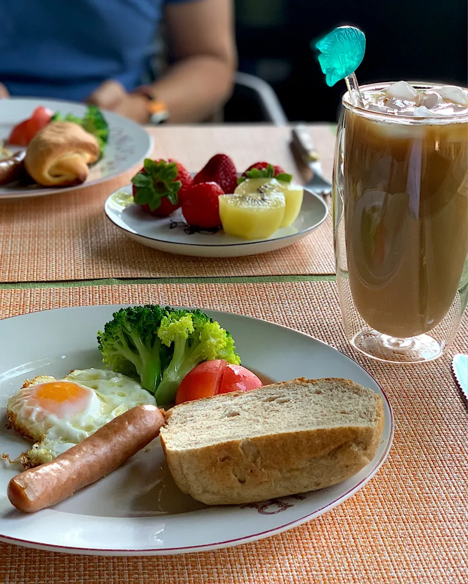 Snapdishの料理写真:朝ごはん|Tea🌺さん