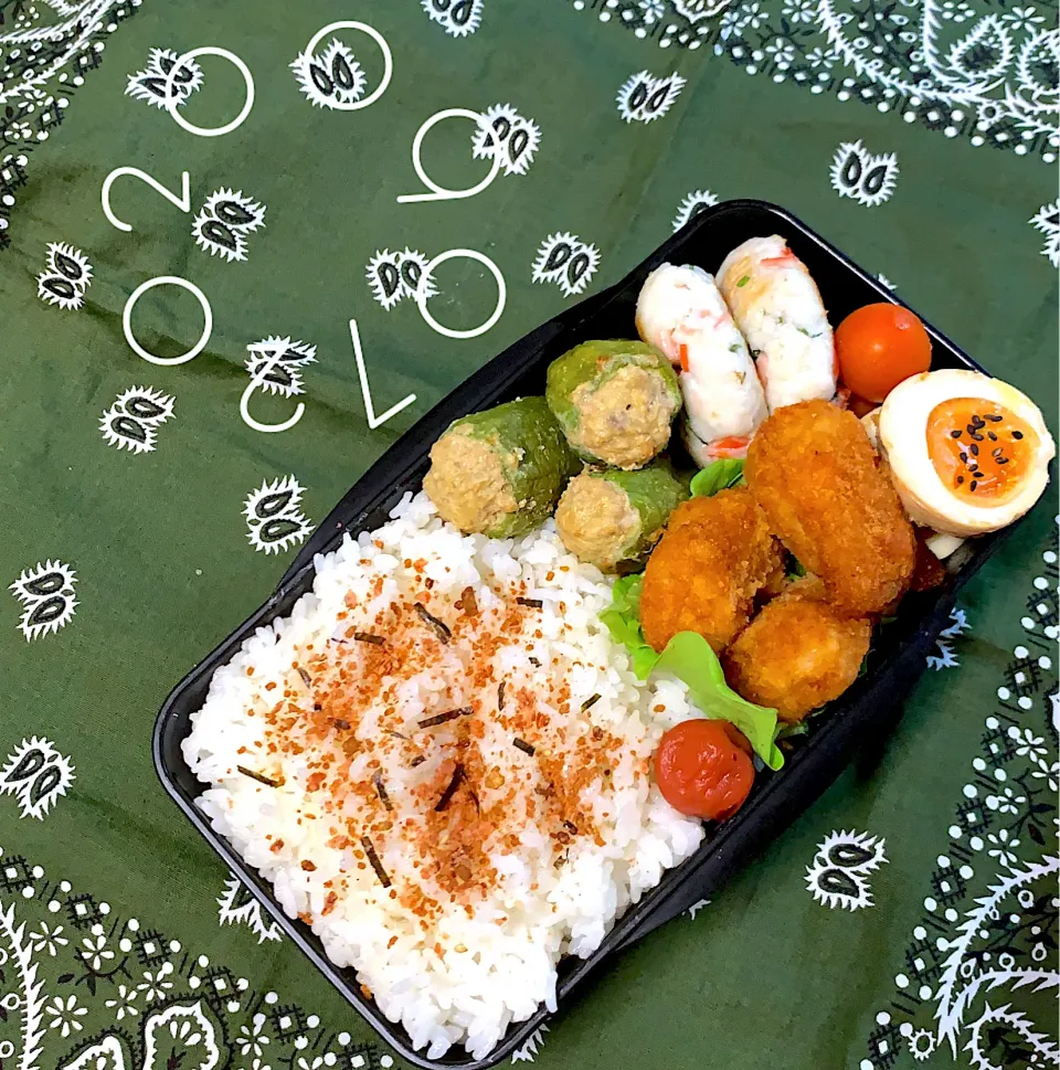 Snapdishの料理写真:高校男子弁当2020.09.07|shiho’s kitchenさん