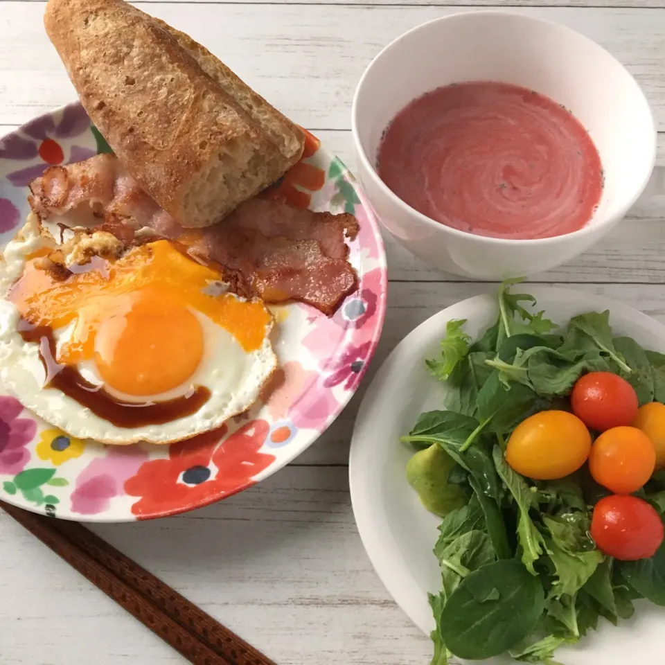 Snapdishの料理写真:朝ごはん|はるさん