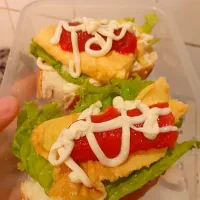 Snapdishの料理写真:egg Sandwich|Charie Ortizさん