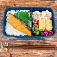 Snapdishの料理写真:鮭弁当|いとはんさん