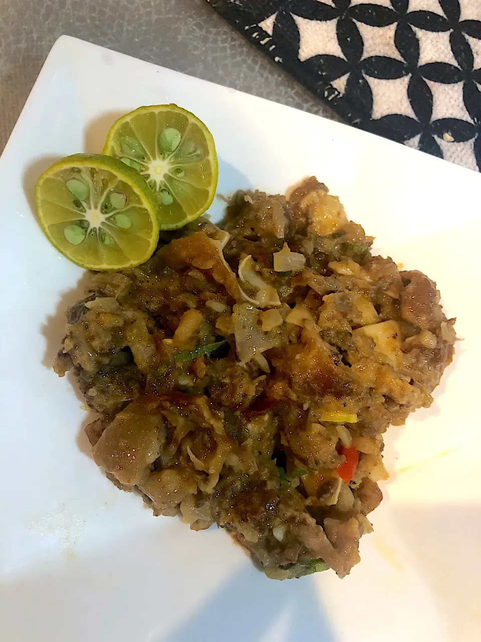 Sisig lechon kawali❤️|Germaine Kodairaさん